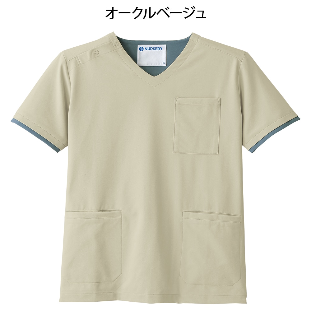 シャリっとドライ スクラブジャケット(男女兼用)