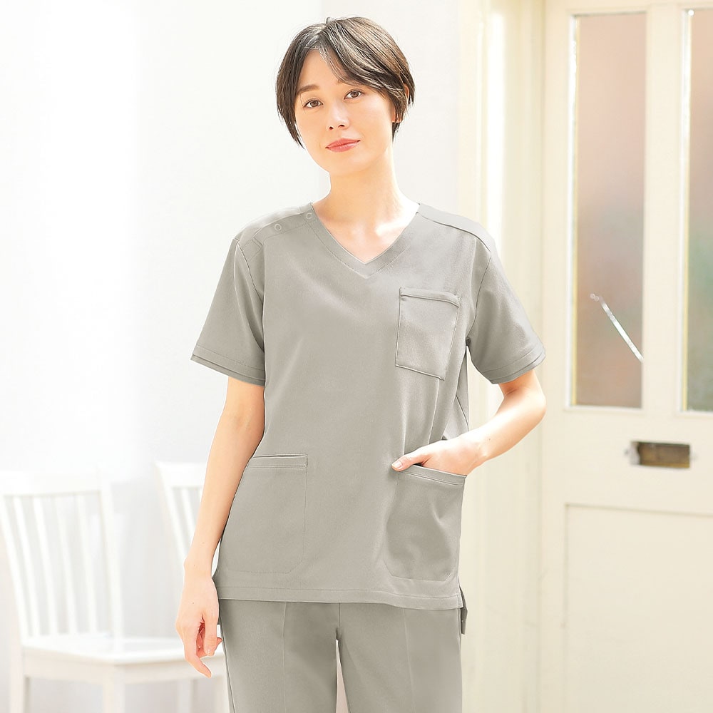 ウールライクストレッチスクラブ(Unisex)