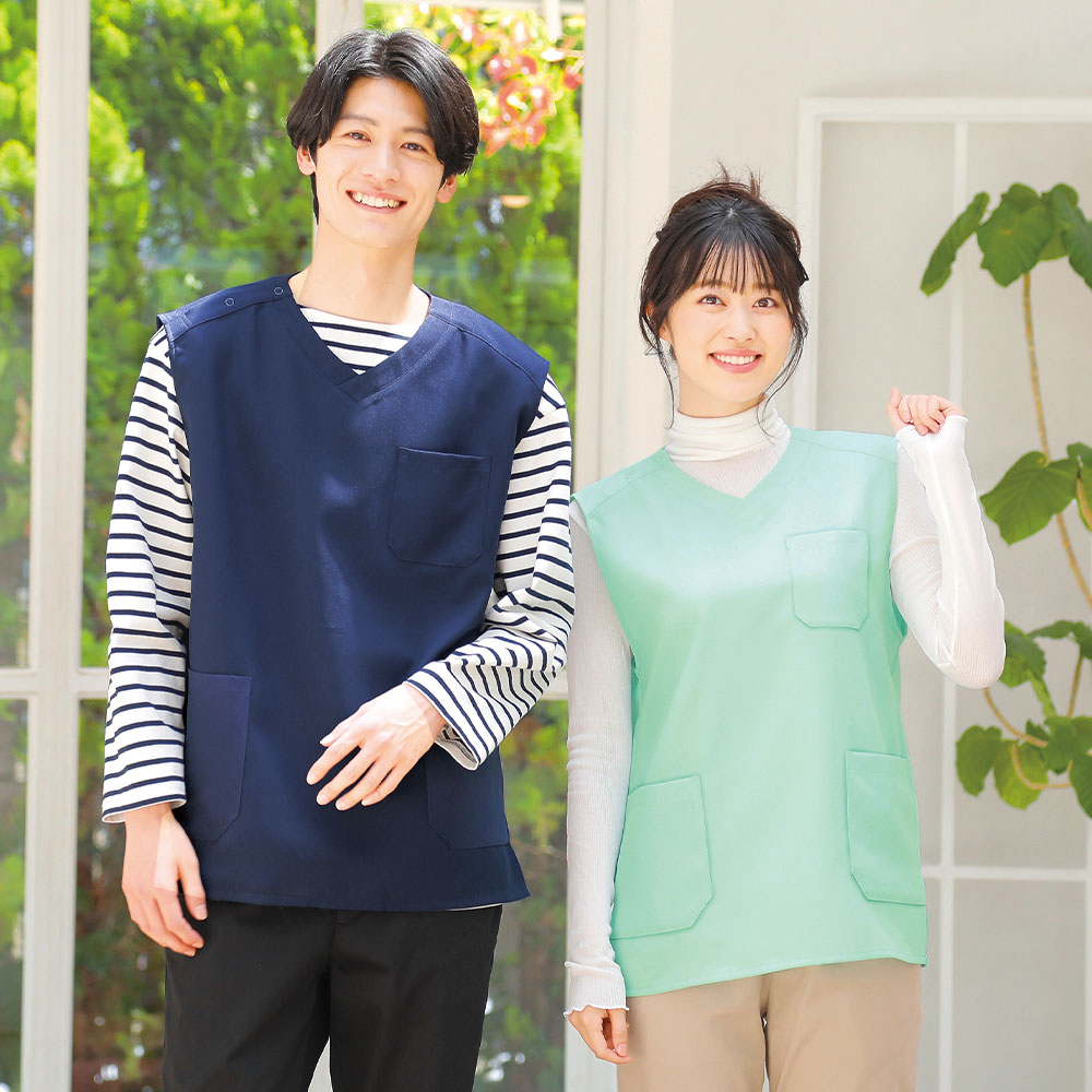 スクラブベスト(さらりタッチ/男女兼用)