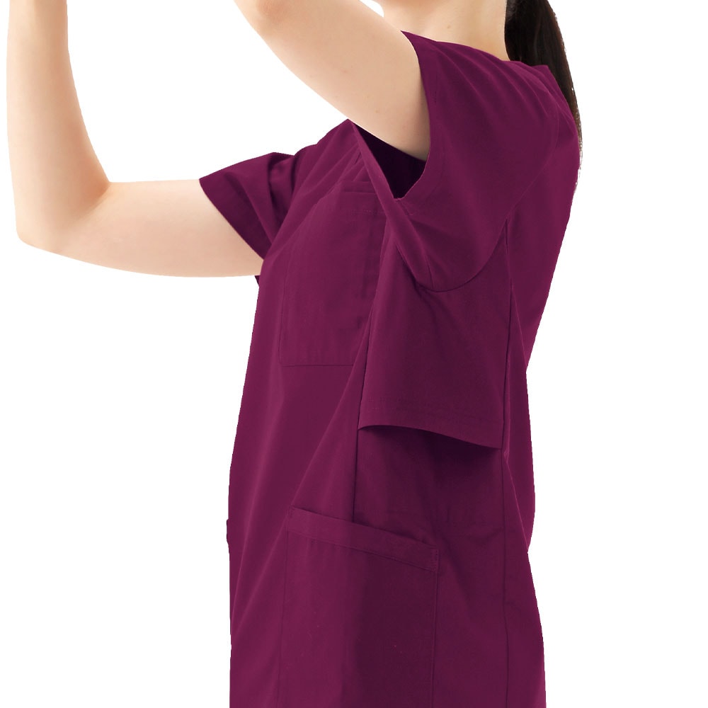 涼脇下ポケット付ベンチレーションスクラブ(男女兼用)