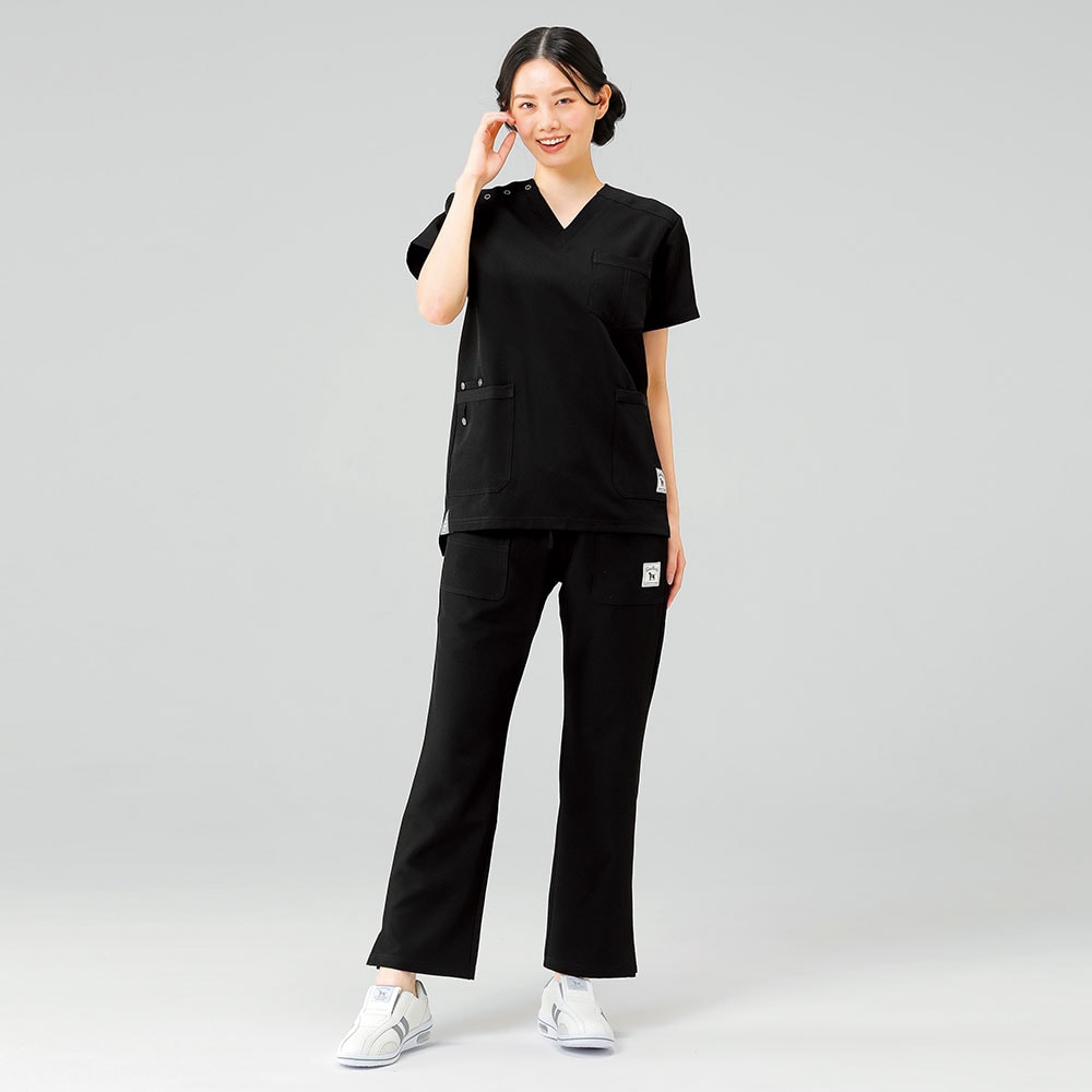 グレートバディ ヘリンボーンストレッチスクラブパンツ(Unisex)