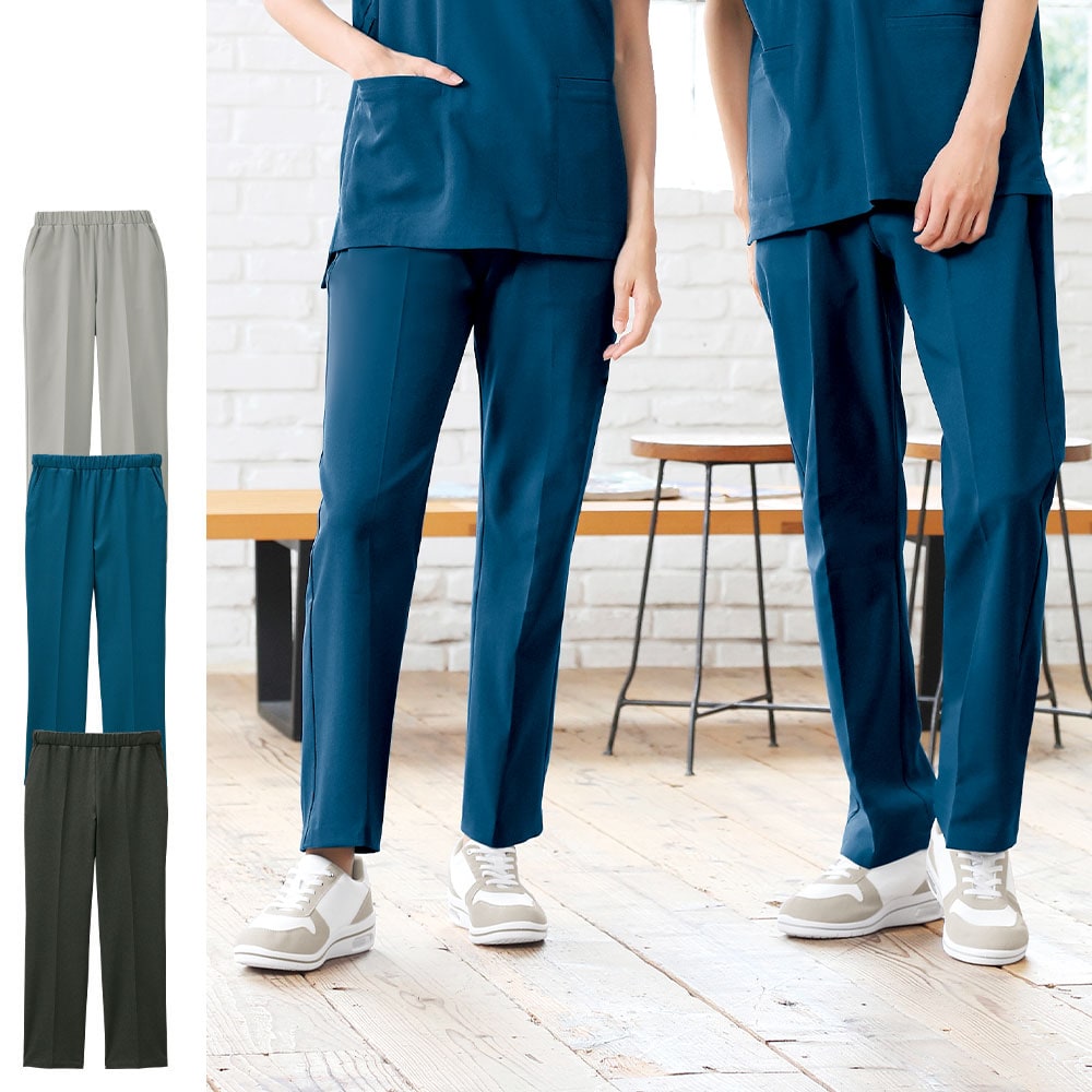 ウールライクストレッチスクラブパンツ(Unisex)