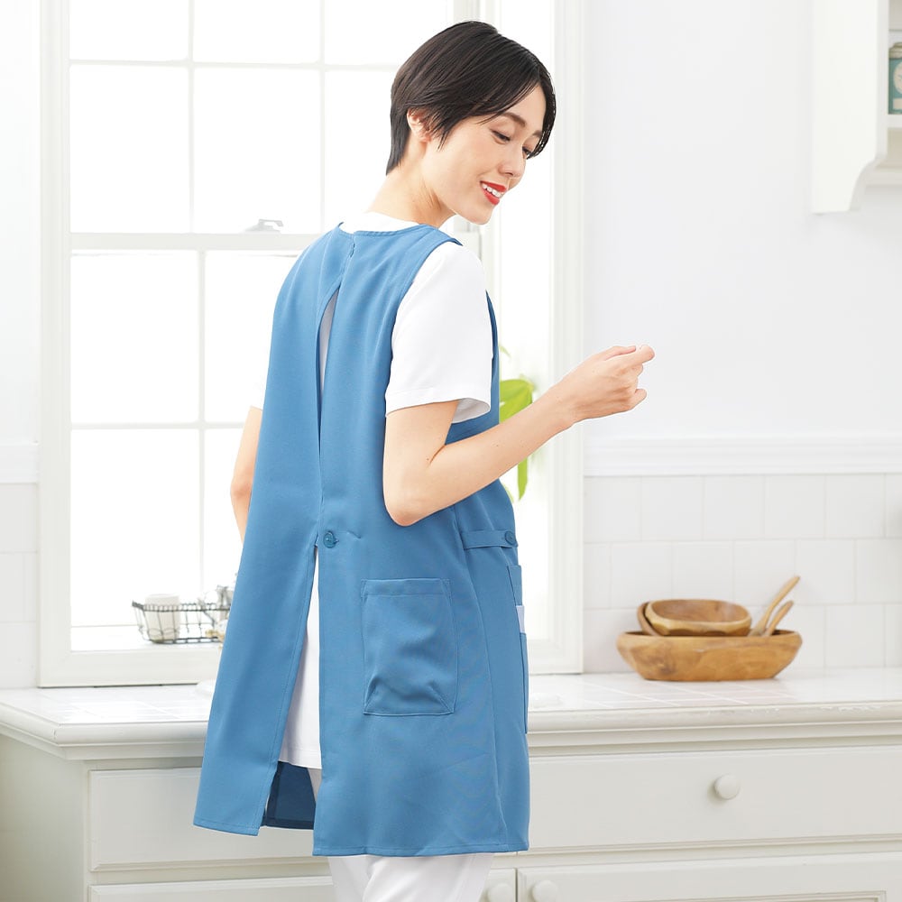 NEWチュニック型エプロン (さらりタッチ)