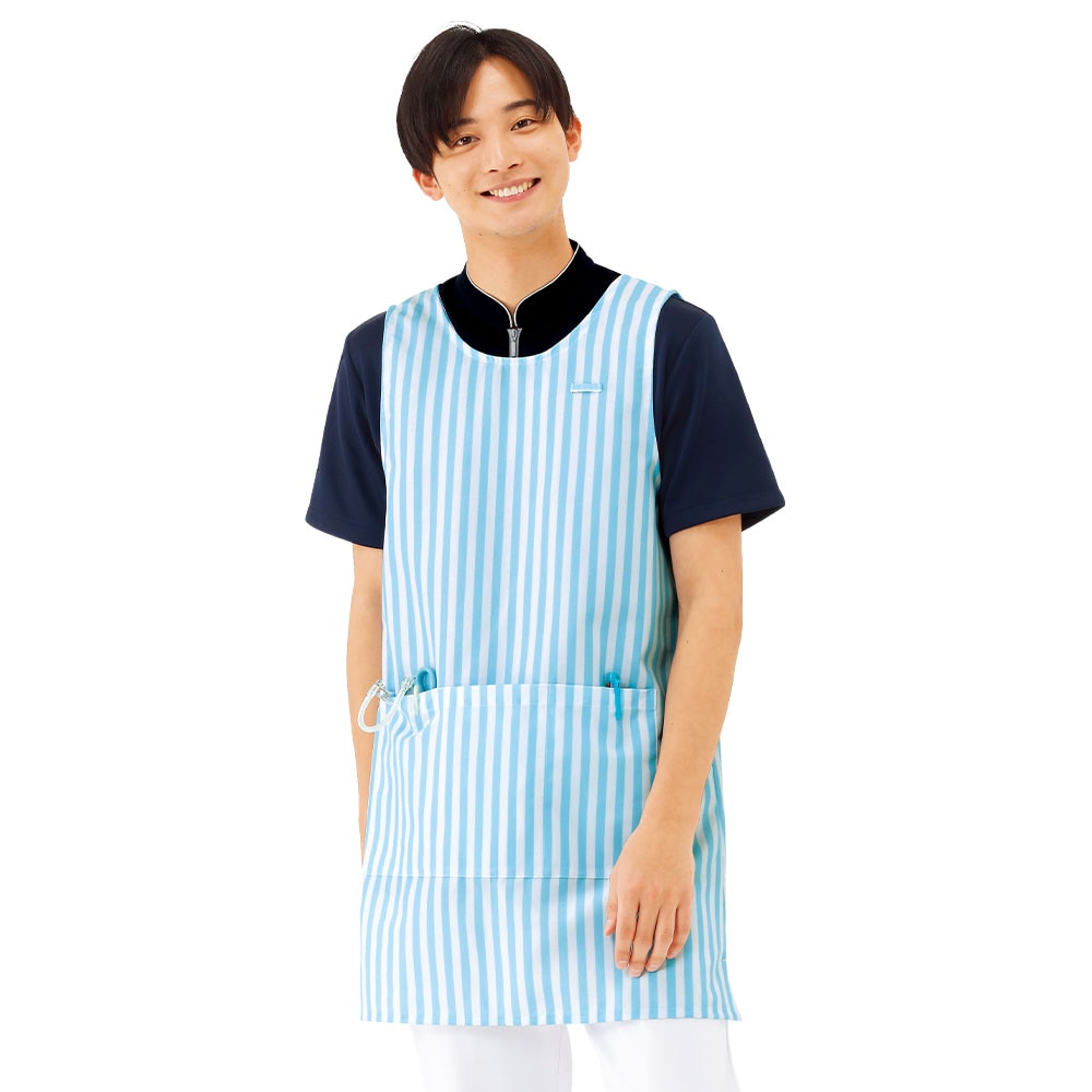 NEWストライプエプロン (チュニック型)
