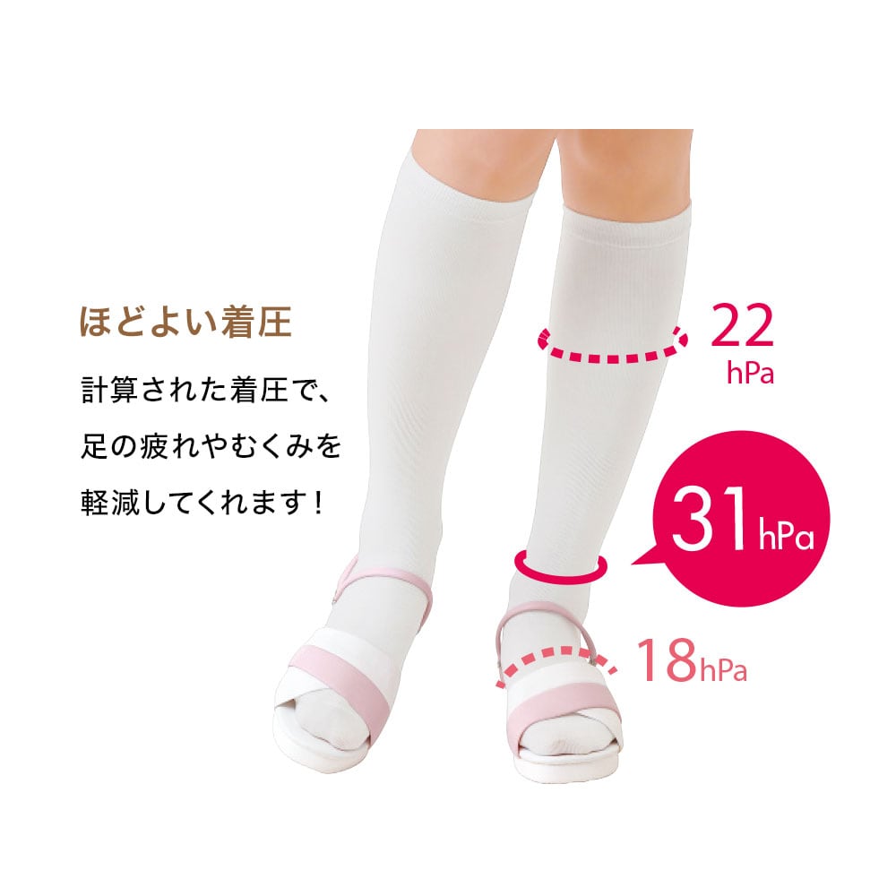 着圧ハイソックス