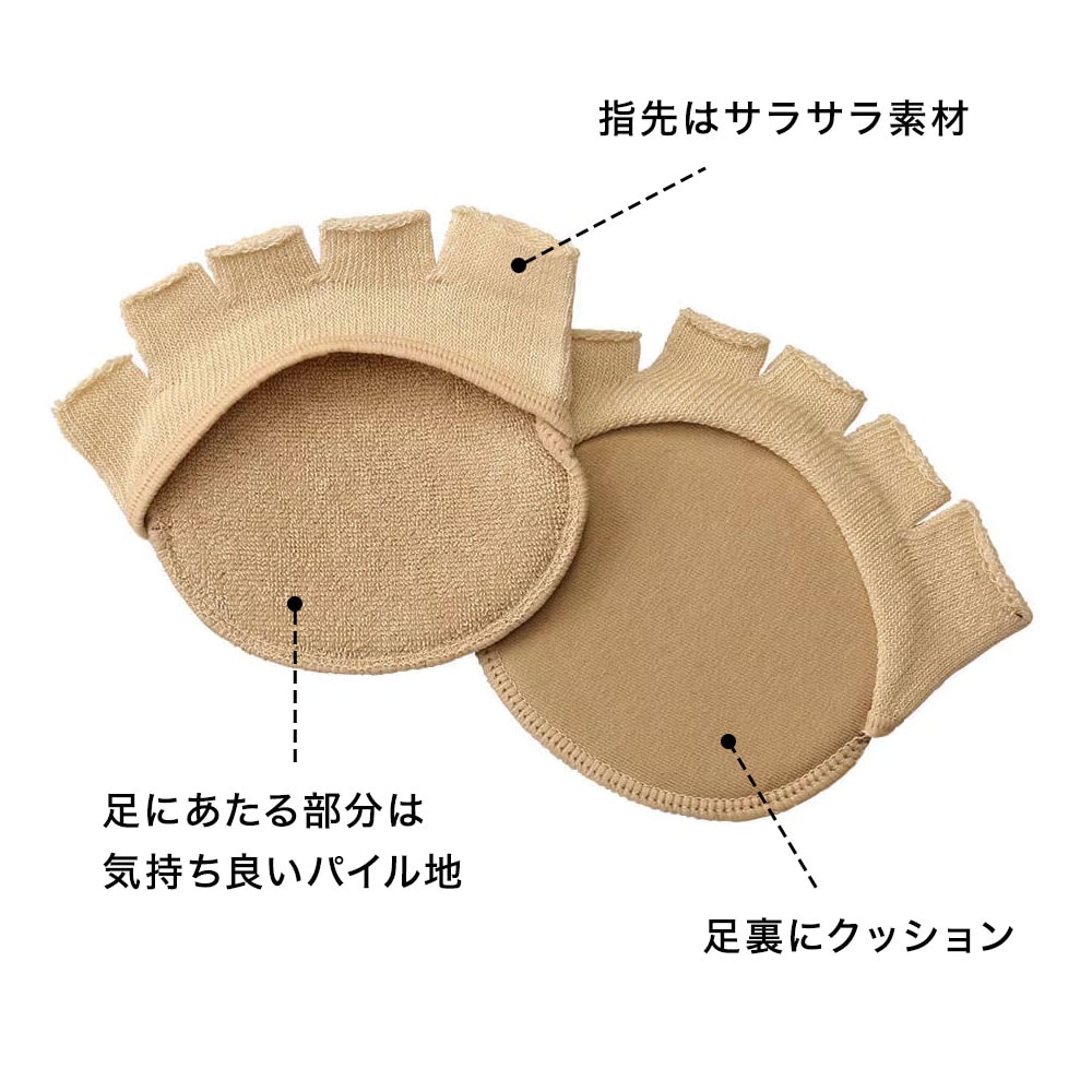 足裏パイルクッション 2足組