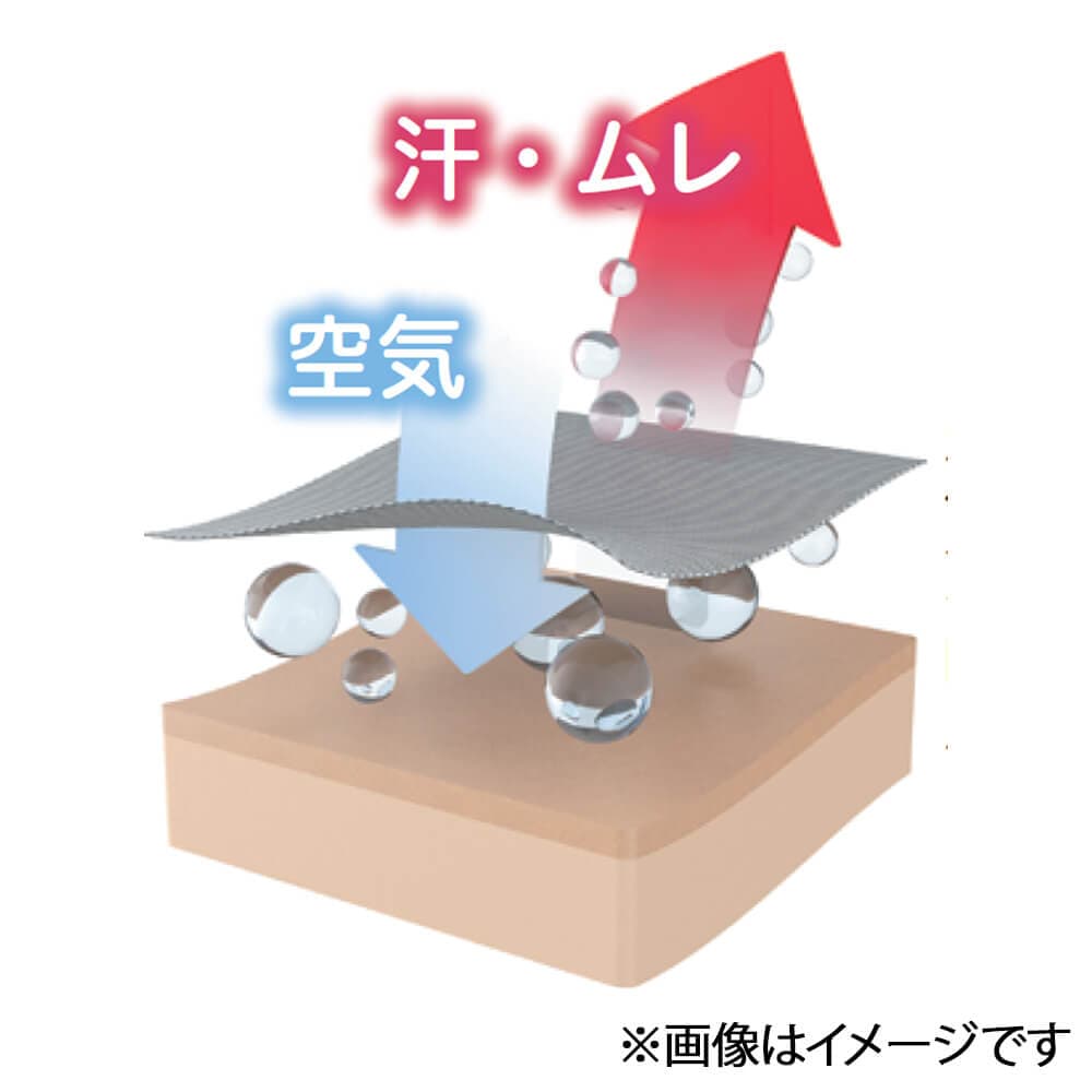 超ドライでクールな着圧ハイソックス