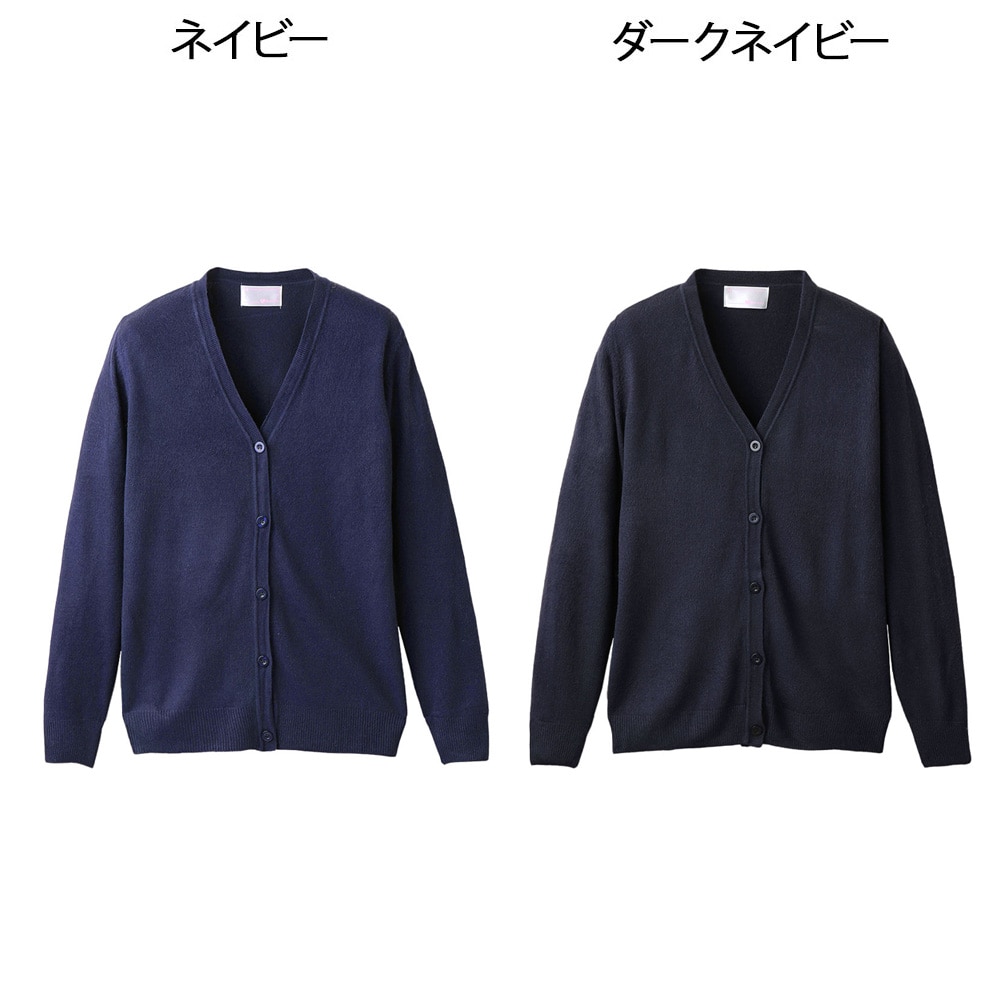 カシミヤタッチカーディガン(レギュラー丈)