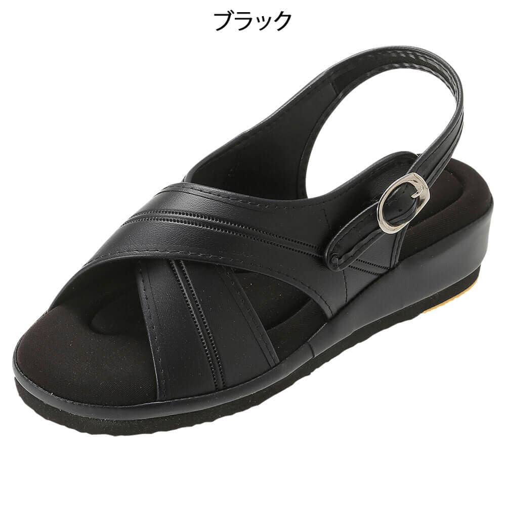 ずっともふもふインソールナースサンダル