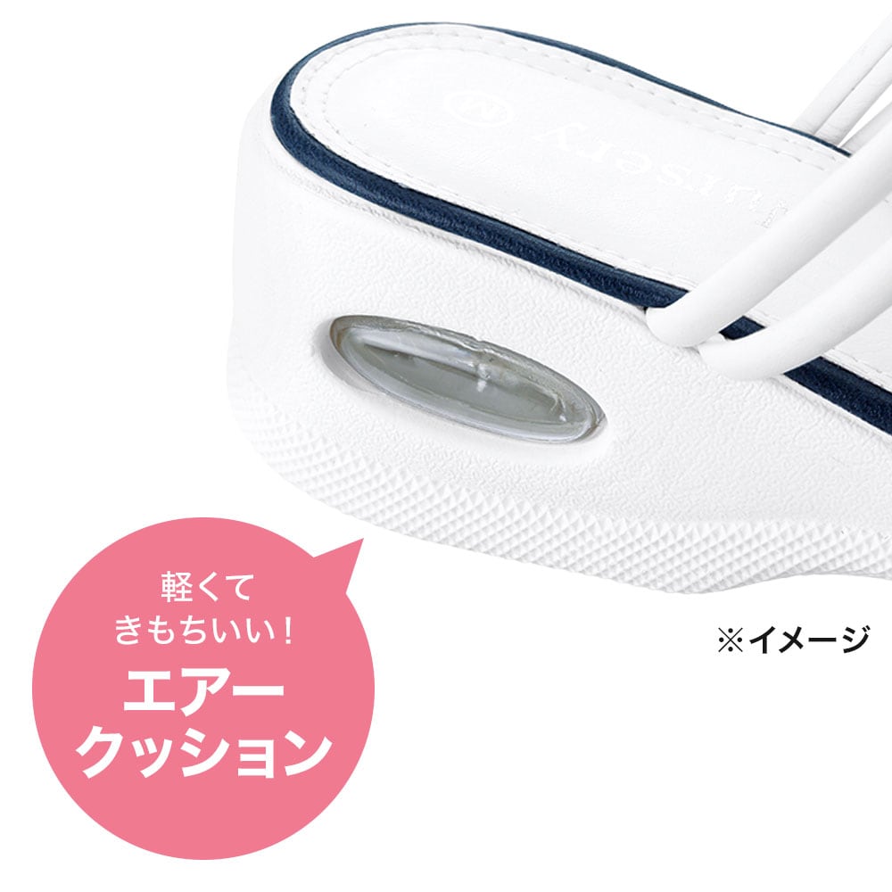 軽量EVAエアーサンダル クローズトップベルト