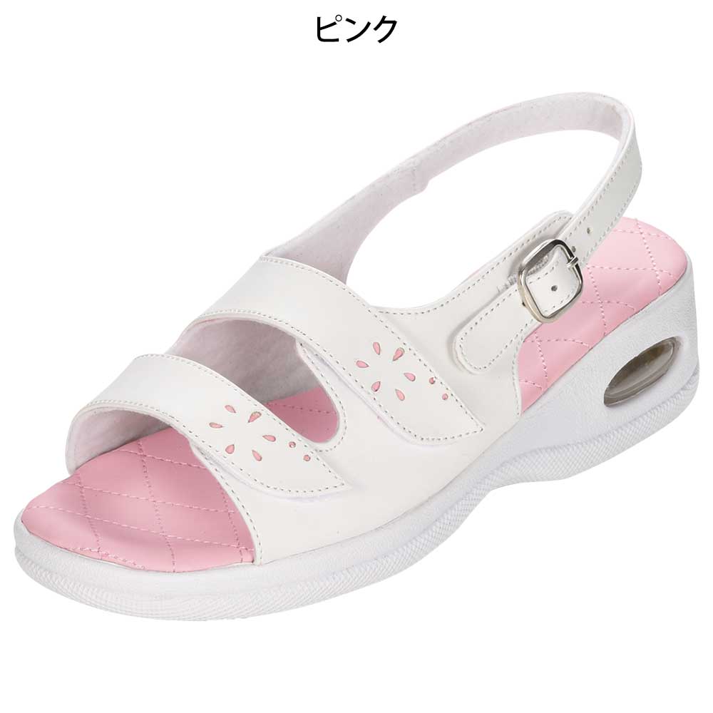 【サマーセール】軽量EVAエアーサンダル フラワー2ベルト