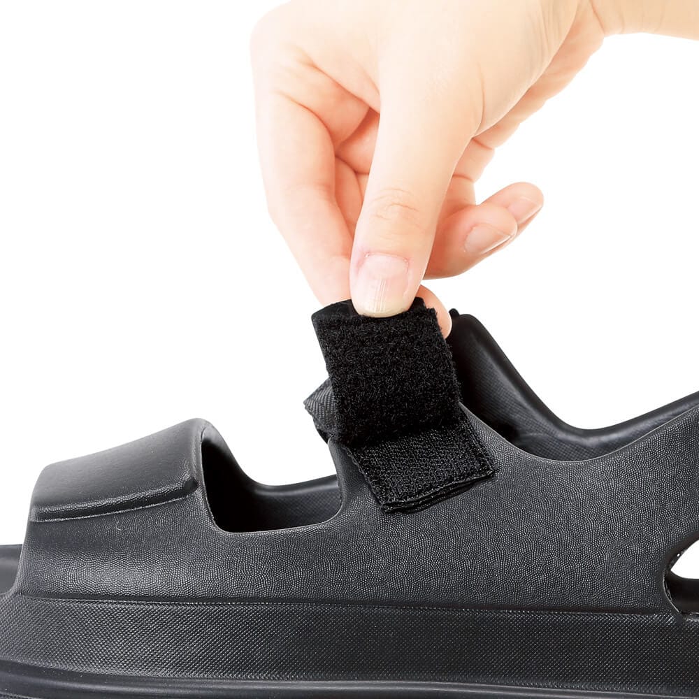 アンクルストラップ厚底EVAサンダル