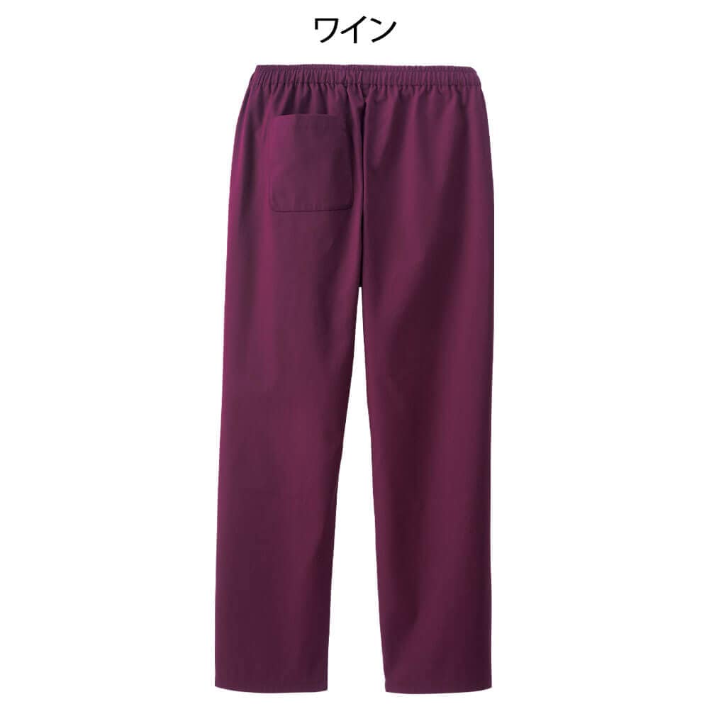 左きき対応 ナースリー美脚スクラブパンツ
