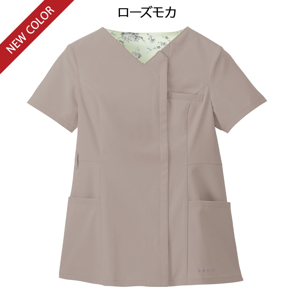 マーキュリーデュオ 前開きスクラブジャケット (MD2547)