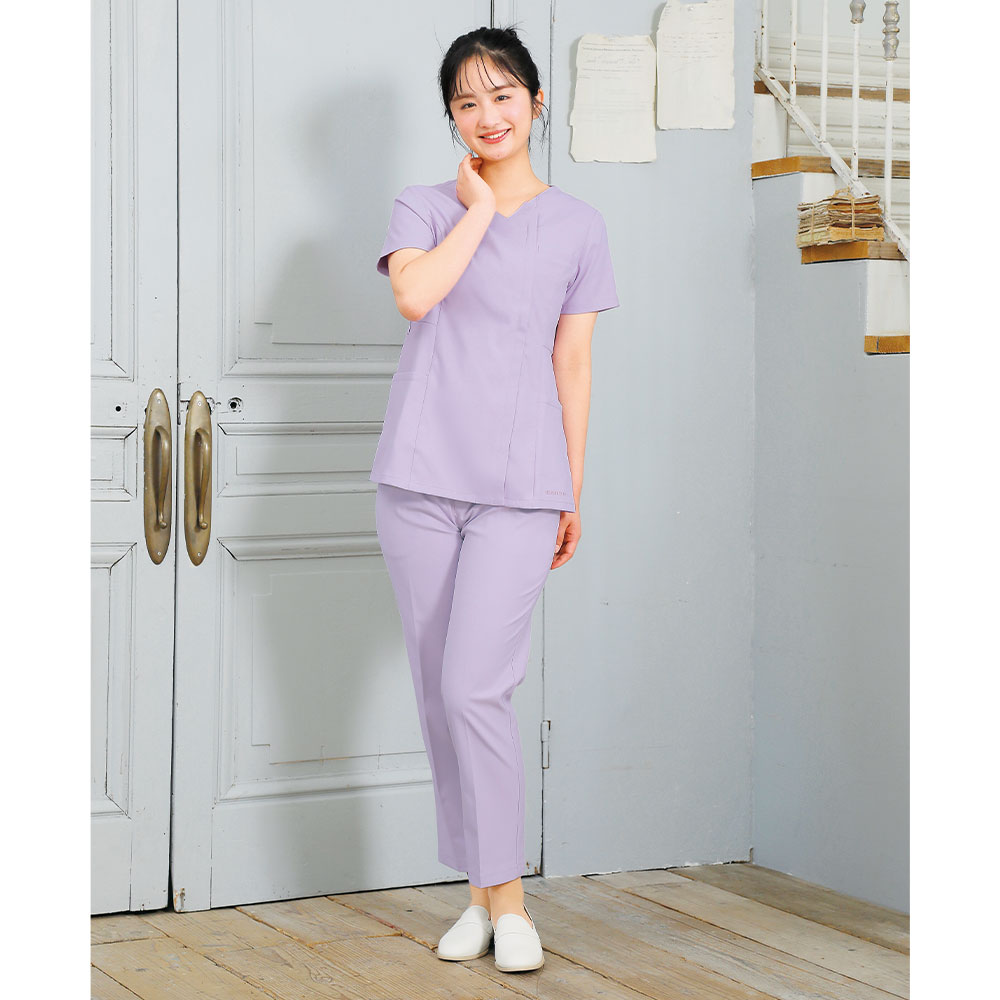 マーキュリーデュオ 前開きスクラブジャケット (MD2547)