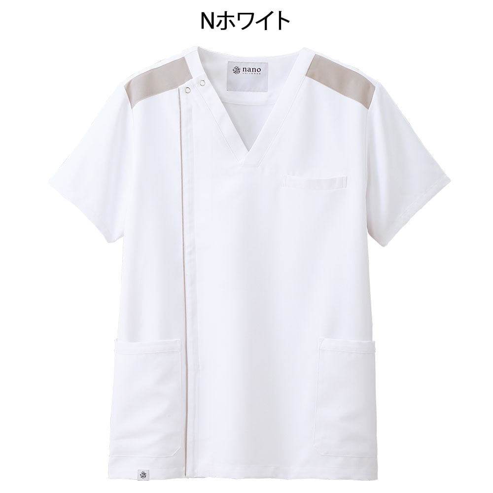 ナノ・ユニバース スクラブオープンジャケット(NU2538)