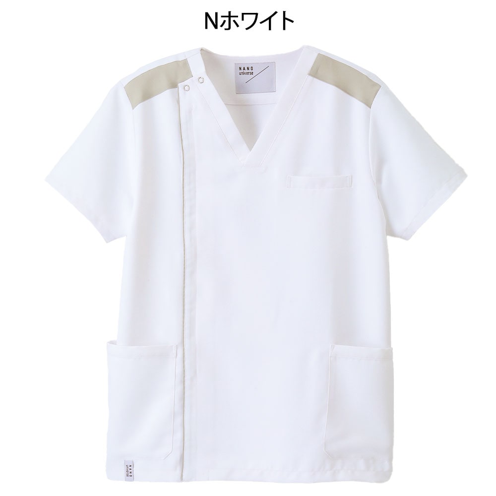 ナノ・ユニバース スクラブオープンジャケット(NU2538)