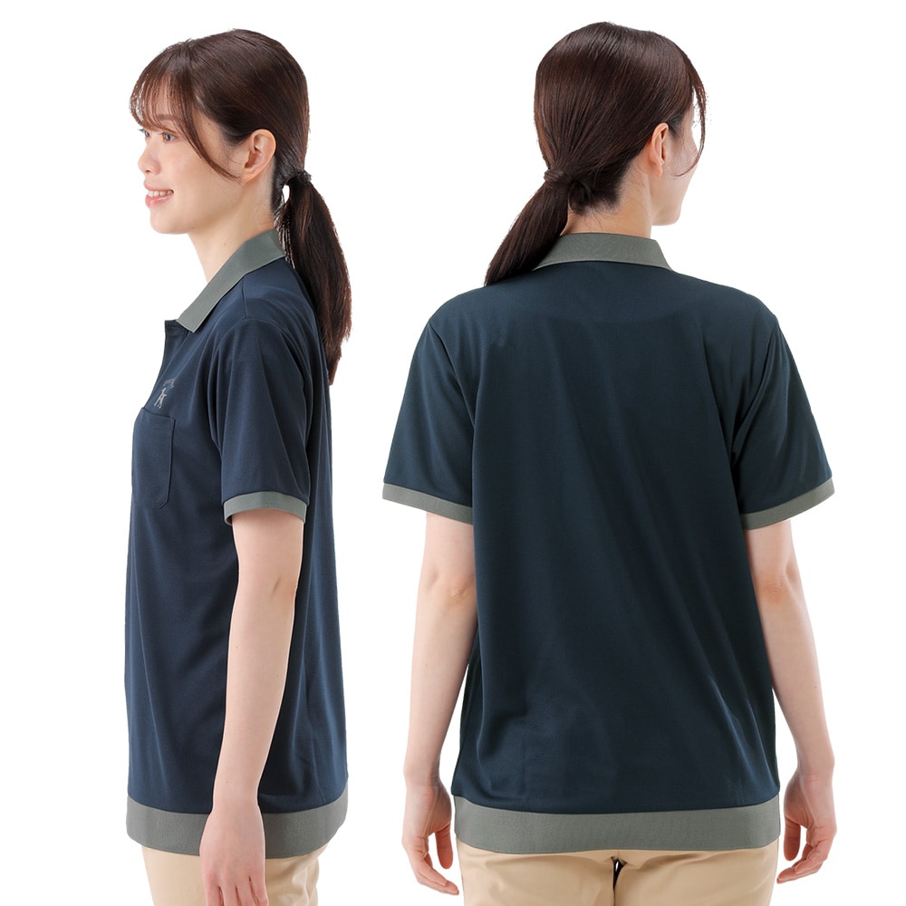 グレートバディ 配色リブポロシャツ(Unisex)