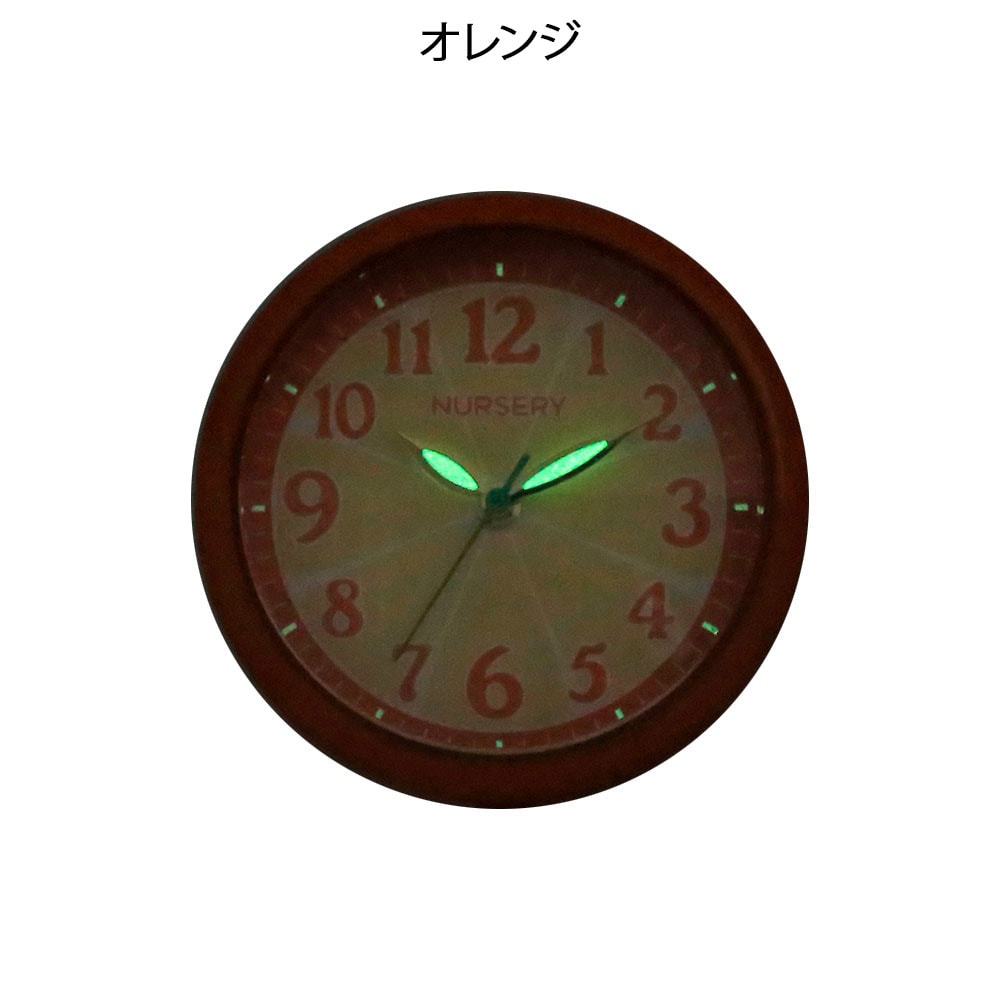 NEWハピプラ蓄光ナースウォッチ オレンジ