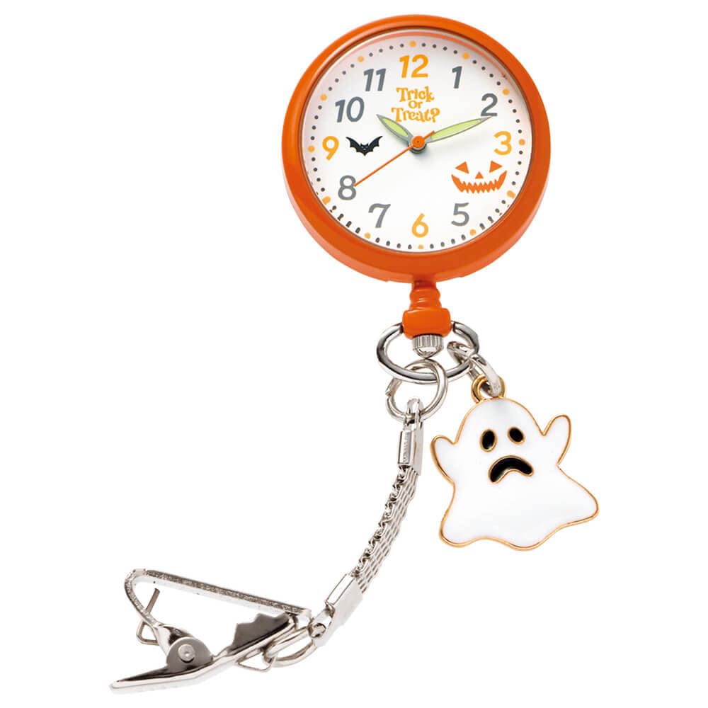 NEWハピプラ蓄光ナースウォッチ ハロウィン