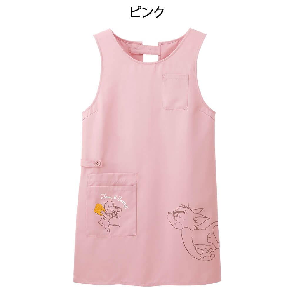 トムとジェリー チュニック型エプロン(Unisex)
