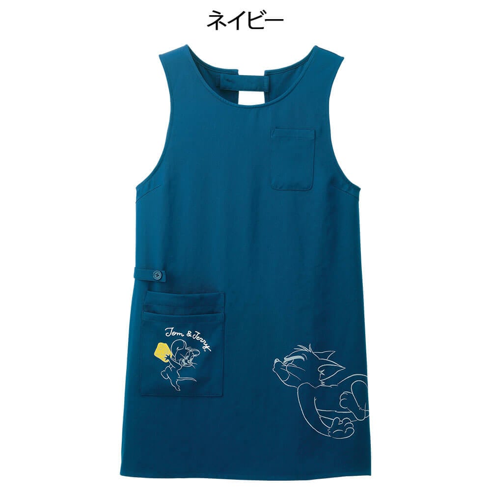 トムとジェリー チュニック型エプロン(Unisex)