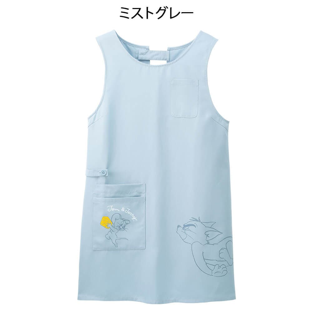 トムとジェリー チュニック型エプロン(Unisex)