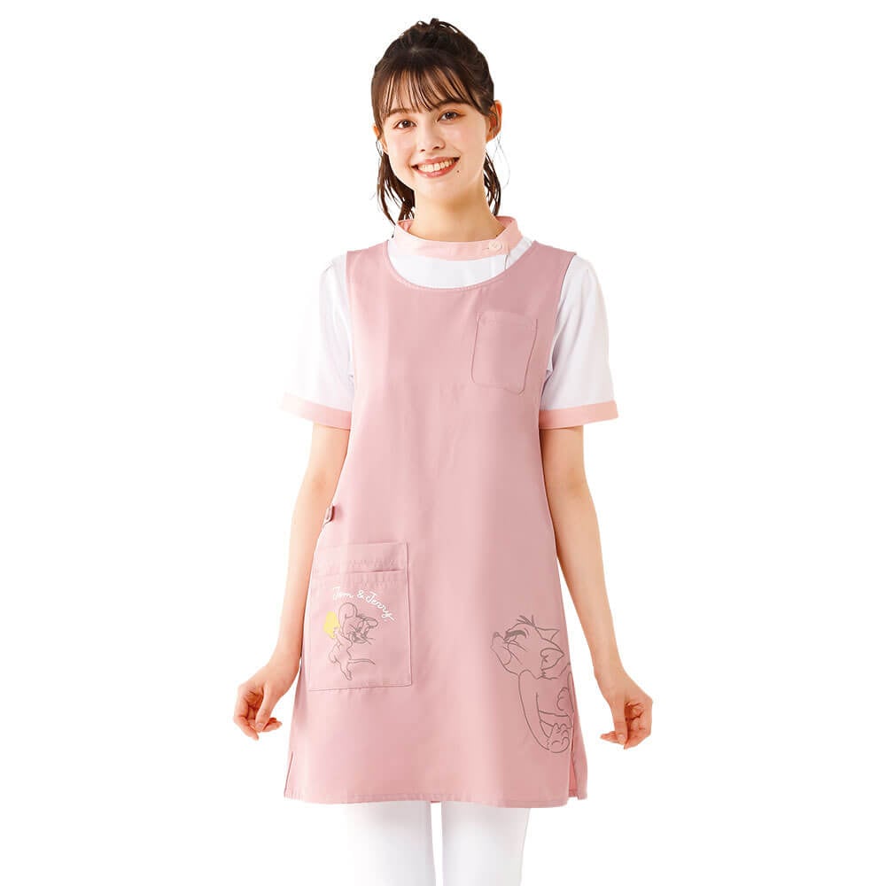 トムとジェリー チュニック型エプロン(Unisex)