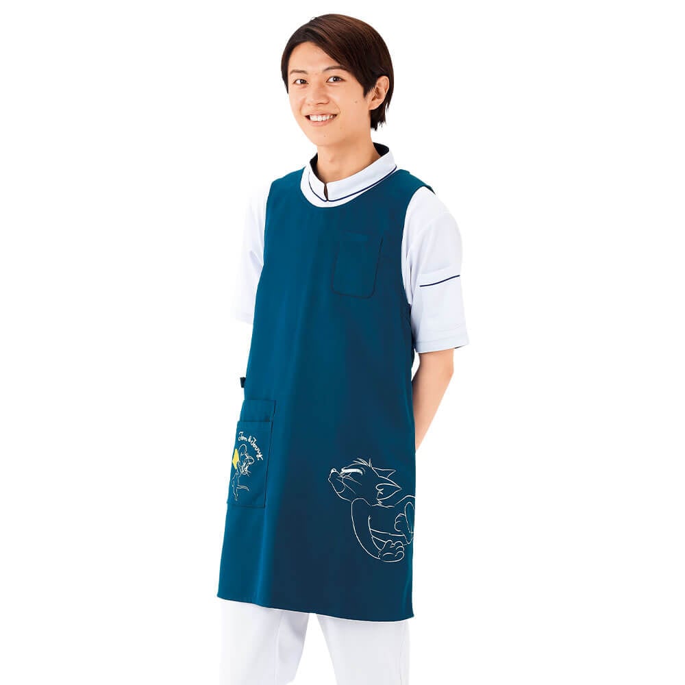トムとジェリー チュニック型エプロン(Unisex)