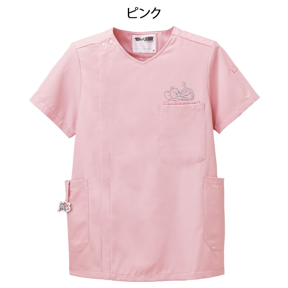 トムとジェリー チャーム付きスクラブ3(Unisex)