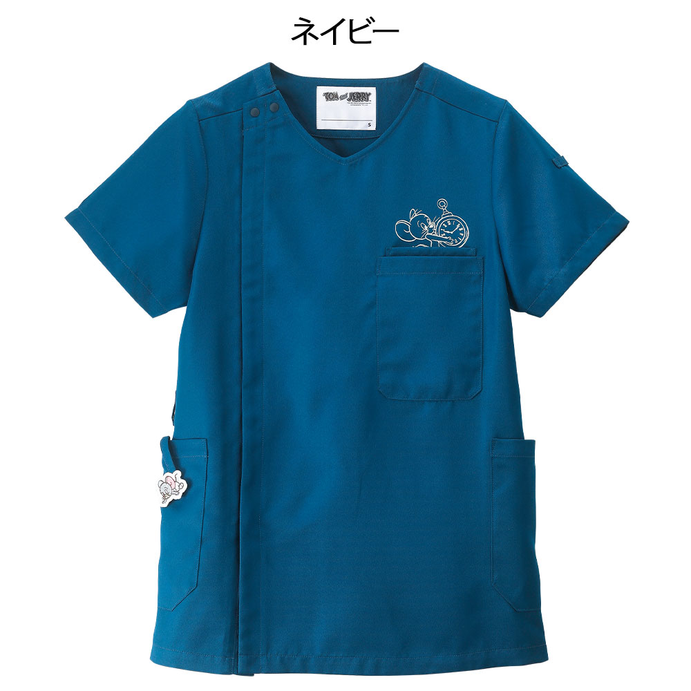 トムとジェリー チャーム付きスクラブ3(Unisex)