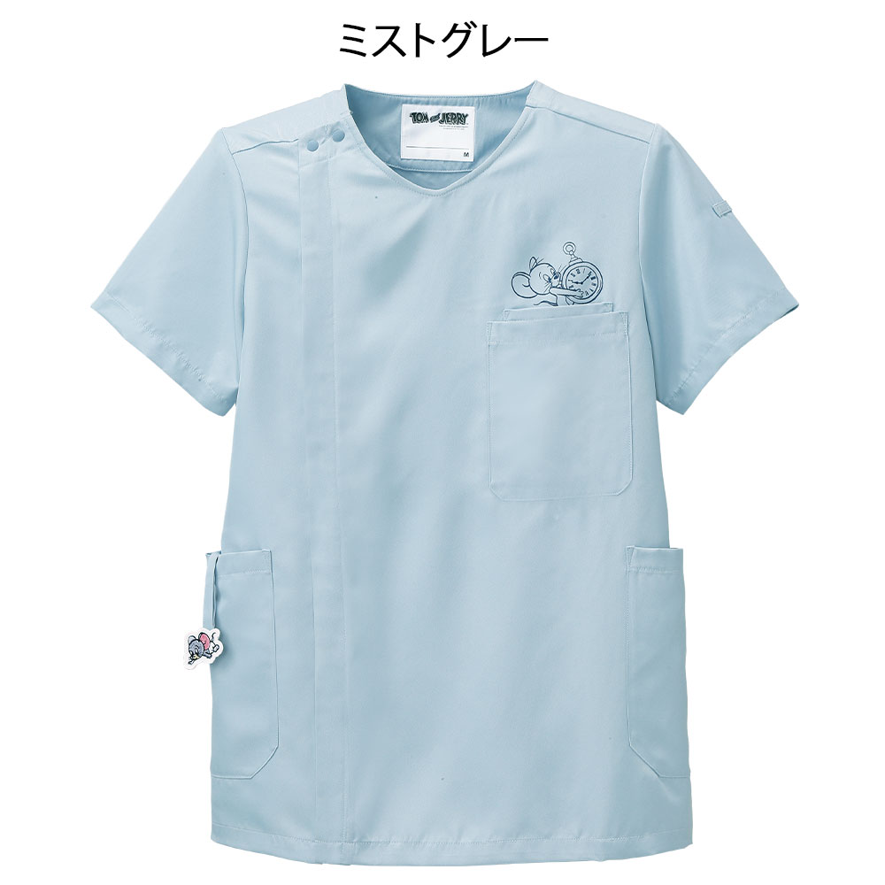 トムとジェリー チャーム付きスクラブ3(Unisex)