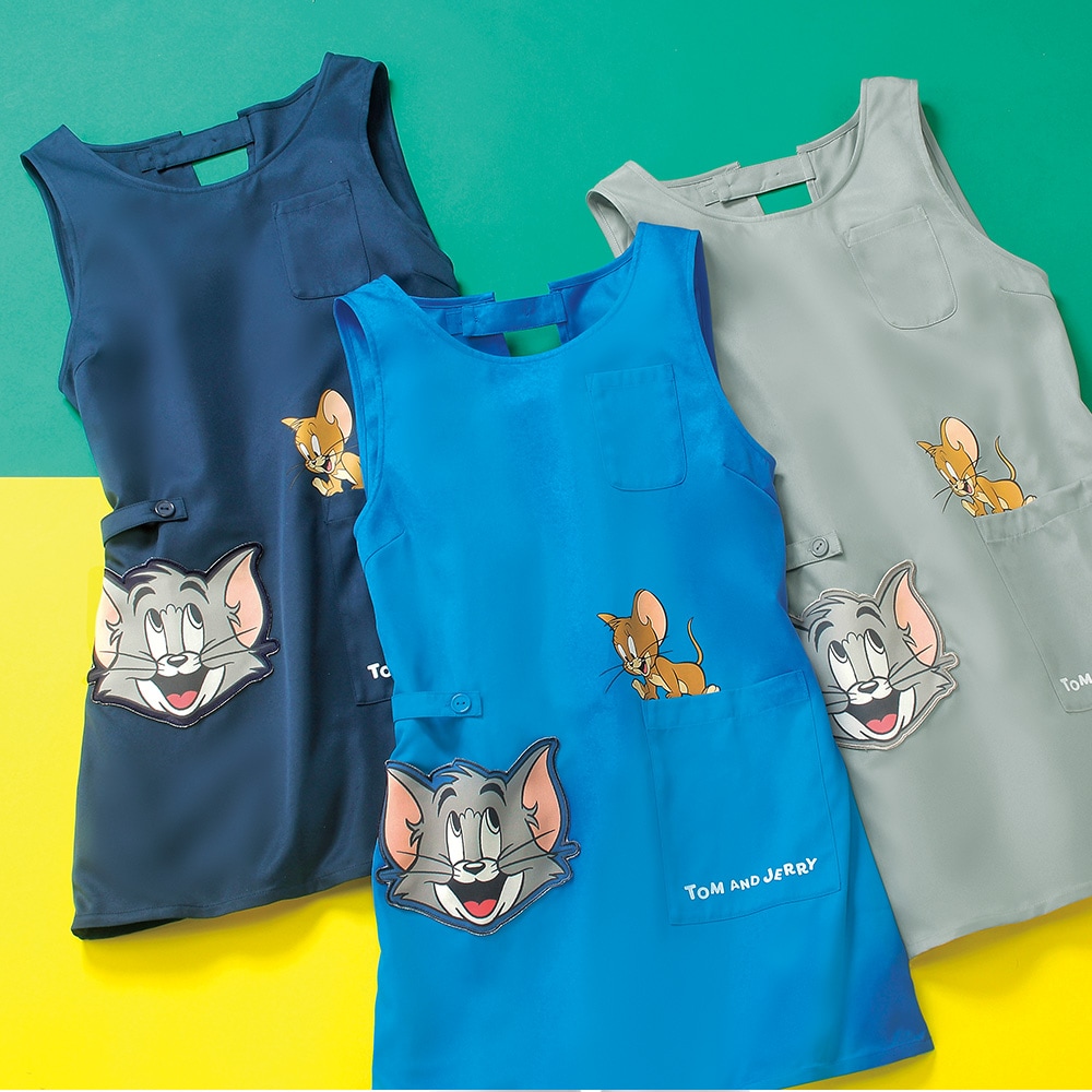 トムとジェリー ダイカットエプロン(Unisex)