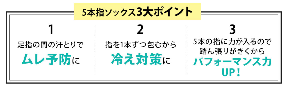 5本指ソックス
