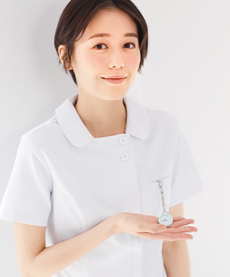 ALL WHITE ナースウォッチ