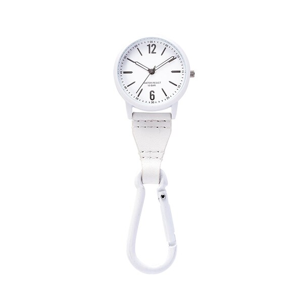 ALL WHITE カラビナウォッチ