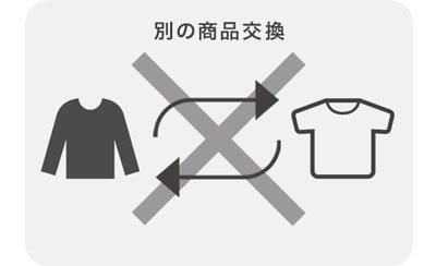別の商品交換