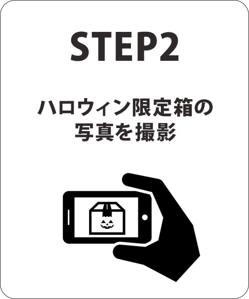 限定箱の写真を撮影