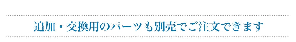 追加パーツ