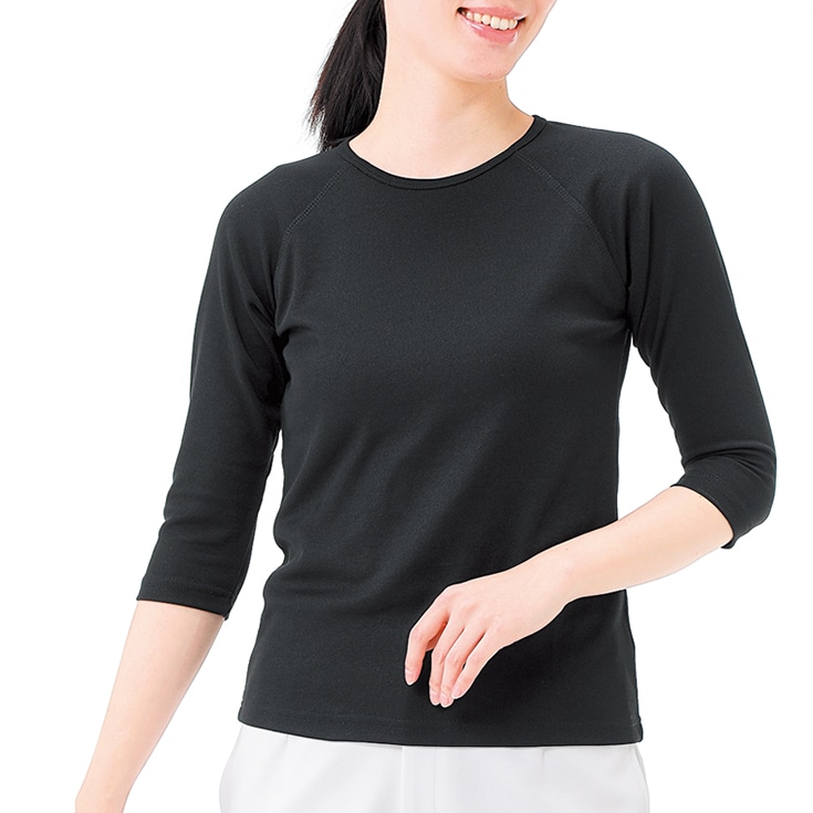 吸汗速乾スクラブインナー(7分袖/男女兼用)