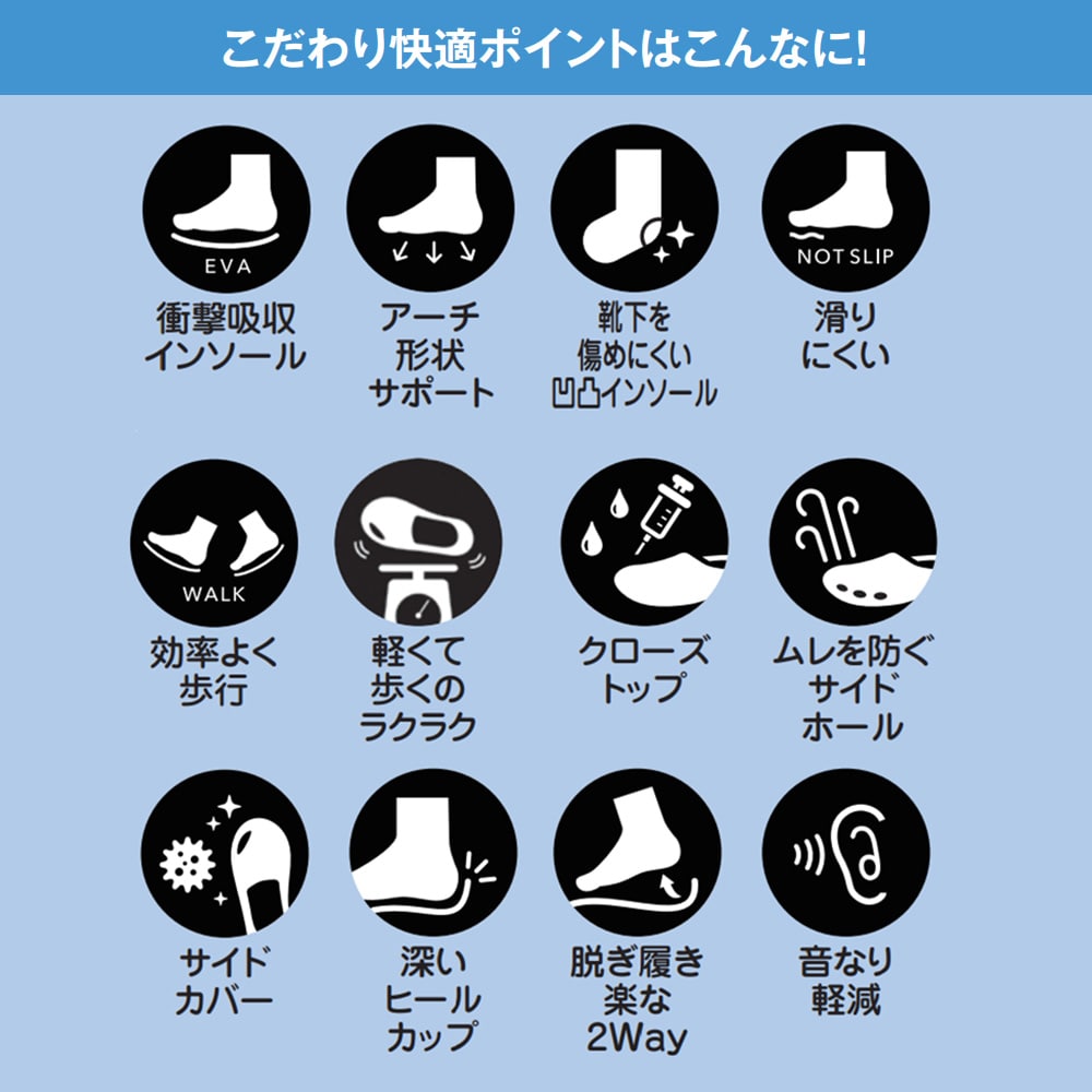 こだわり快適ポイント