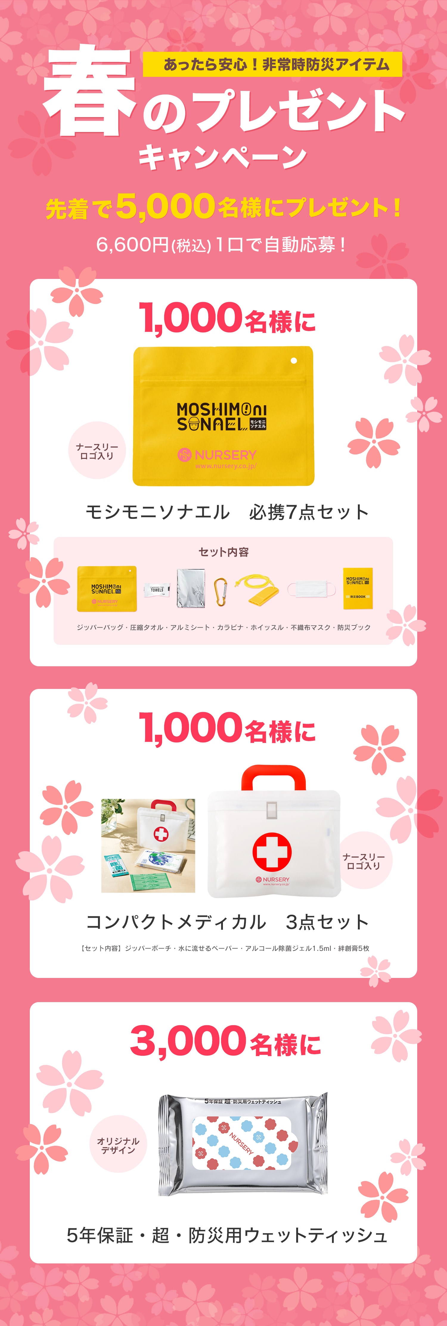 春のプレゼントキャンペーン