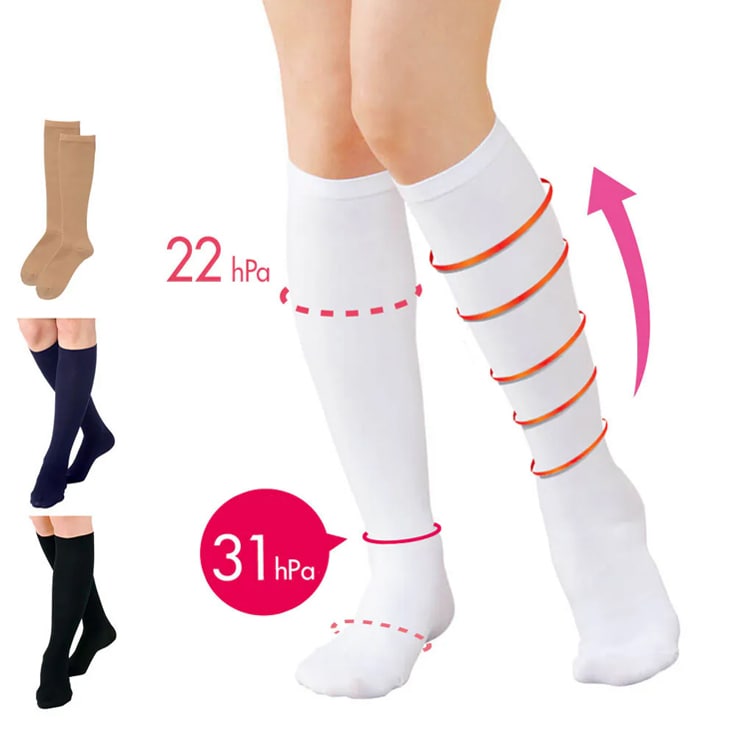着圧ハイソックス