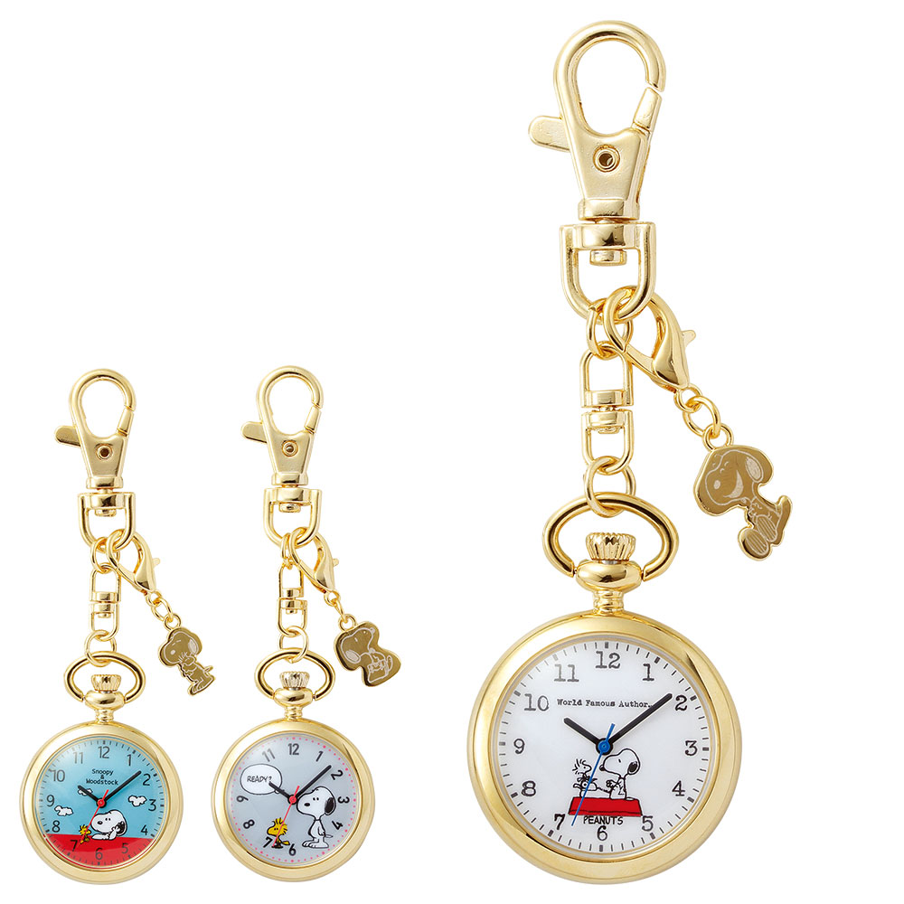 スヌーピー チャーム付きクリップウォッチ 白衣や看護師 ナース用品の通販 ナースリー公式オンラインショップ