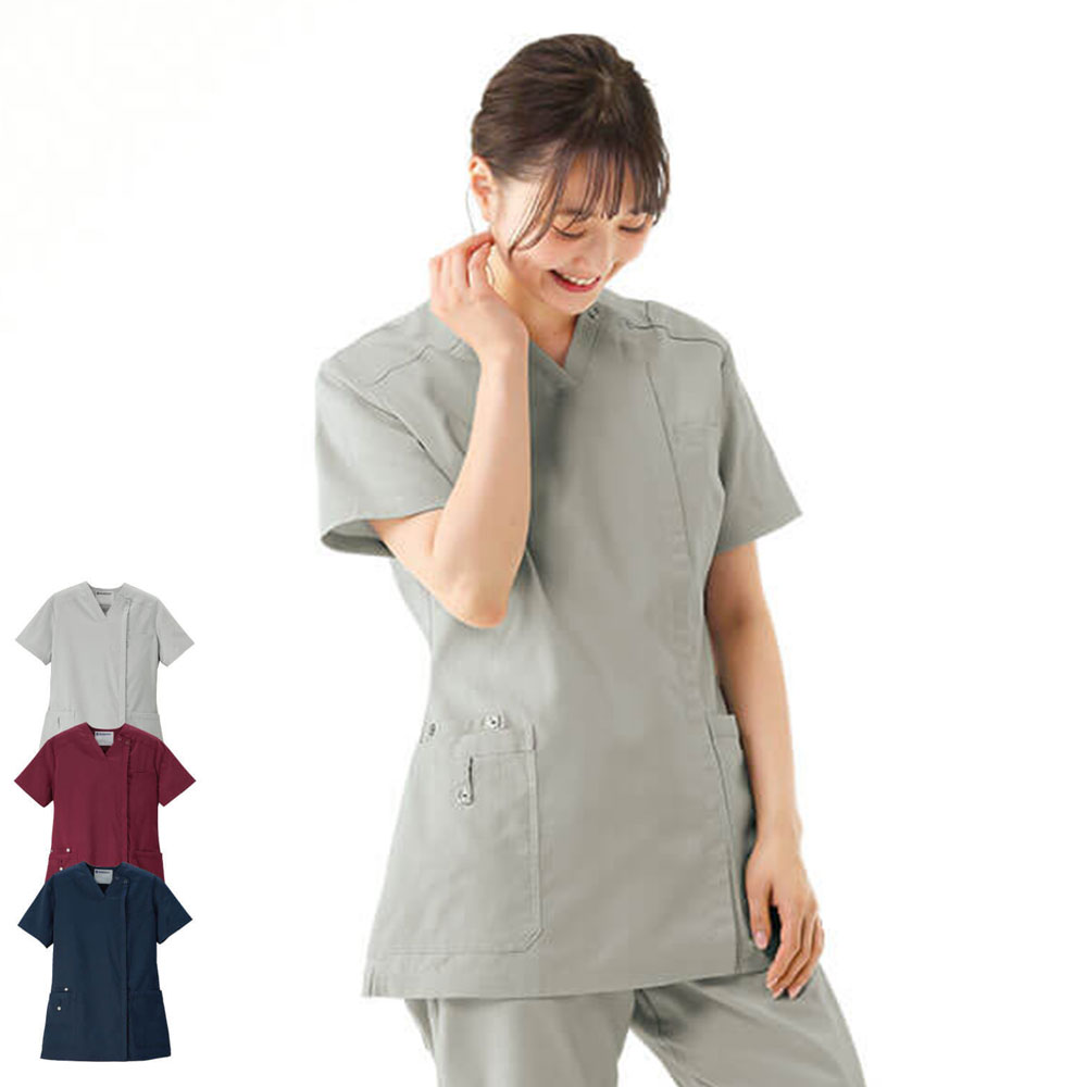 リップストップストレッチスクラブ オープン 白衣や看護師 ナース用品の通販 ナースリー公式オンラインショップ リップストップストレッチスクラブ オープン 白衣や看護師 ナース用品の通販 ナースリー公式オンラインショップ