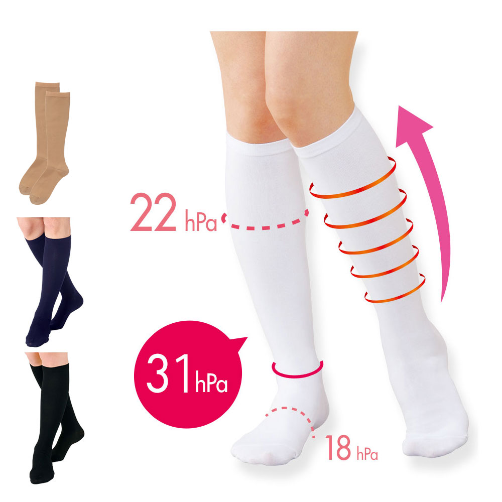 着圧ソックスの上手な履き方をご紹介！これで場所が狭くても、時間がなくても大丈夫。 - ナースお役立ちWEBマガジン【コラム ナースリー】