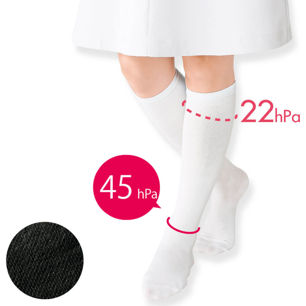ゆったりさん専用 着圧ハイソックス
