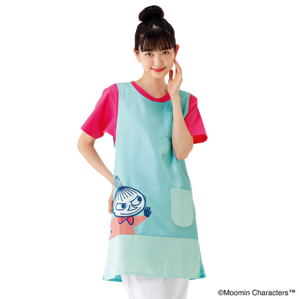 白衣や看護師 ナース用品の通販 ナースリー公式オンラインショップ リトルミイ チュニック型エプロン ダイカット
