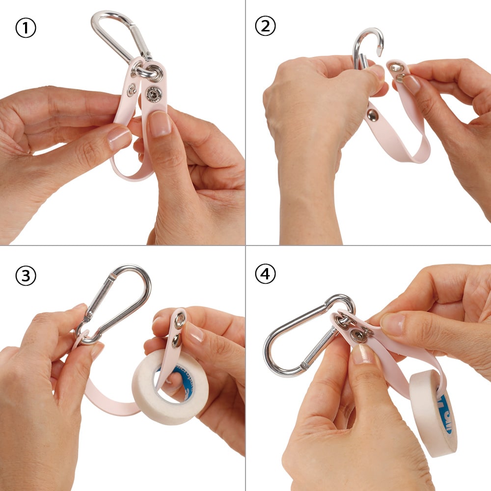 サージカルテープの通し方