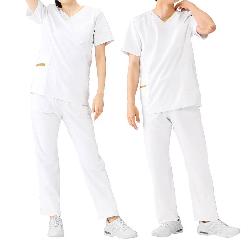 KAZEN 男女兼用スクラブパンツ (SMS406型)